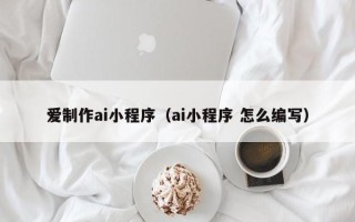 黔西爱制作ai小程序（ai小程序 怎么编写）